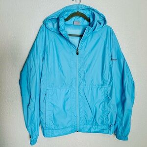 Columbia Women’s Sky Blue Light Hooded Jacket